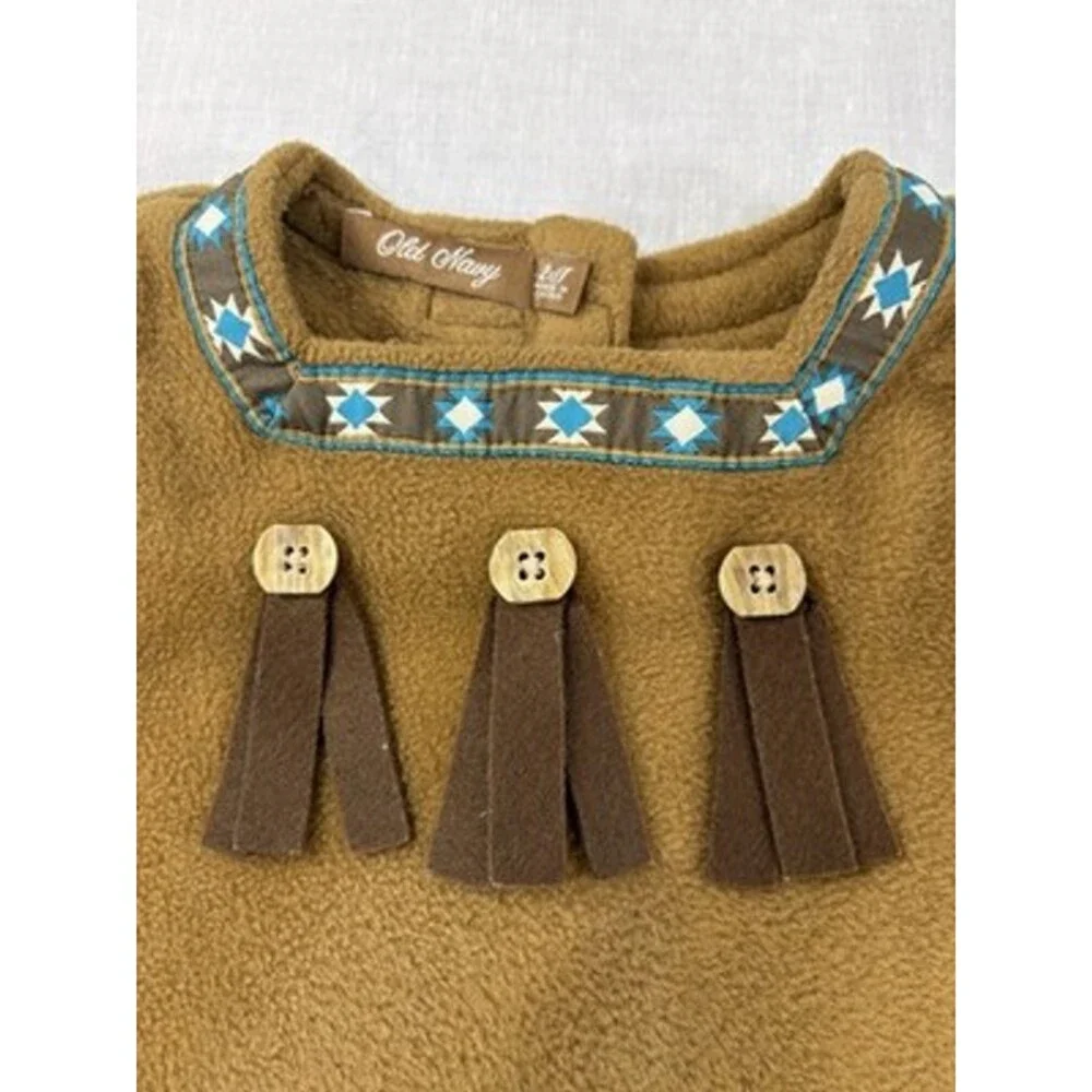 Vintage Old Navy Native American Dress Up Halloween Size 2T